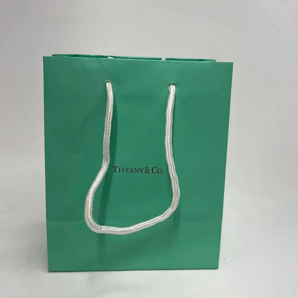 Tiffany & Co Small Gift Bag Display Classic Decor Wrapping Classic Iconic